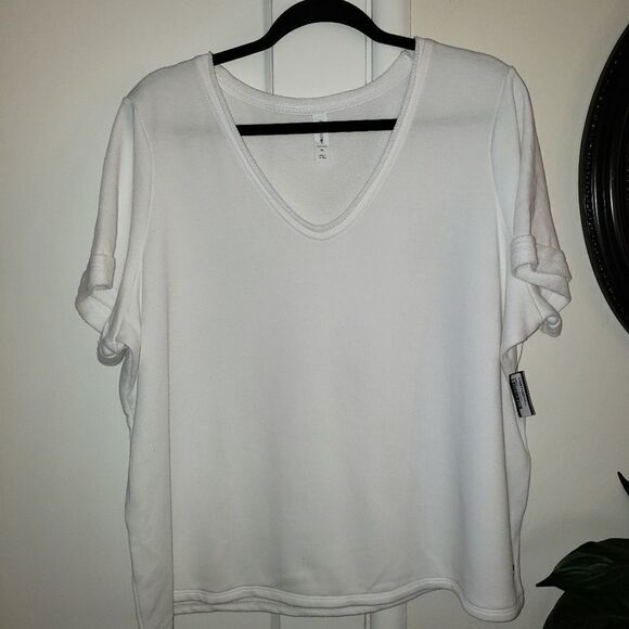 Ideology Fitness Short Sleeve Workout Pullover Top - Picture 2 of 7